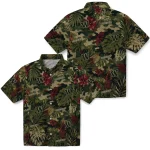 washington-huskies-hawaiian-shirt-custom-foliage-camo-dark-olive-green-best-selling
