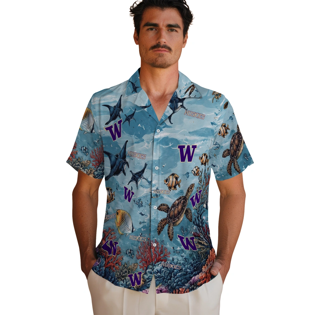 washington-huskies-hawaiian-shirt-personalized-coral-reef-aqua-fashion-forward