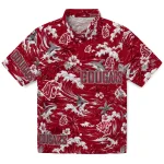 washington-state-cougars-hawaiian-shirt-customized-wave-florals-crimson-best-selling