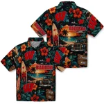 wisconsin-badgers-hawaiian-shirt-customized-scenic-collage-black-green-best-selling