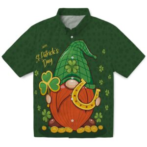St Patrick Gnome Hawaiian Shirt